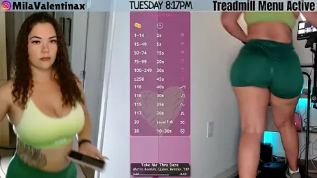 MilaValentina webcam model stream image