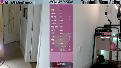 MilaValentina webcam model stream image