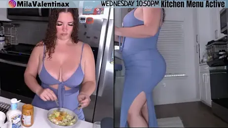 MilaValentina webcam model stream image