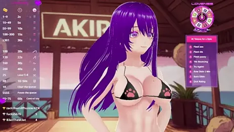 AkiraVixent webcam model stream image