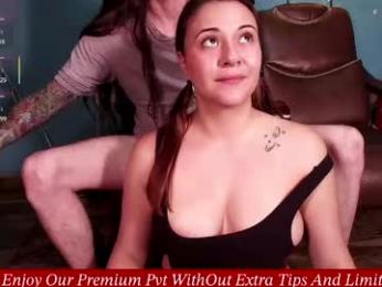 alyceandaxellredhot webcam chaturbate model stream image
