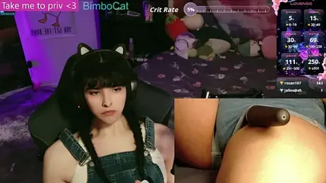 BimboCat webcam model stream image