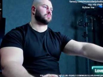 muscularjohnforu webcam chaturbate model stream image