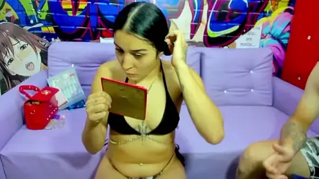 hot-threesome webcam model stream image