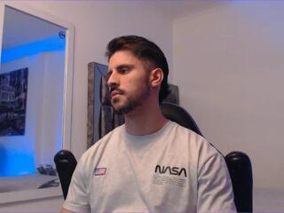 David Krob webcam model stream image