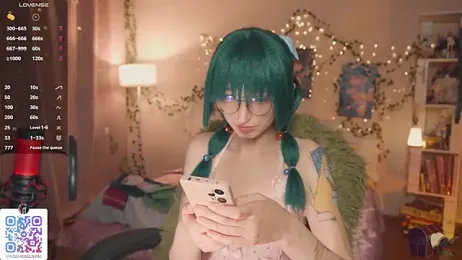 koshkasenpai webcam stripchat model stream image