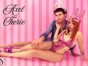 AxelandCherie webcam model stream image