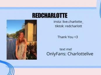 redcharlotte webcam chaturbate model stream image