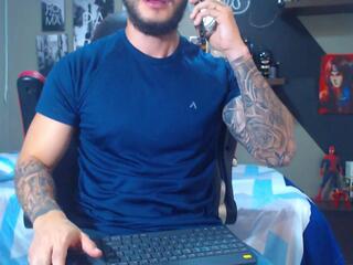 Marcel Crawford webcam flirt4free model stream image