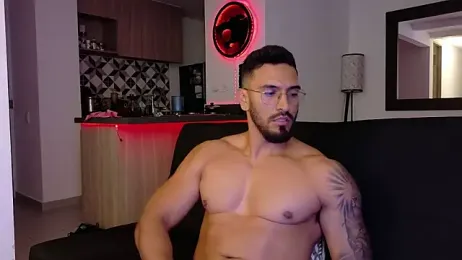 tony_muscle webcam model stream image