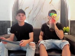 Liam Burns & Adriangel Hyuga webcam model stream image