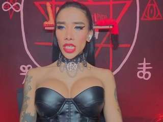 depresion-black webcam model stream image