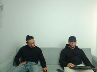 Aron & Jhustin webcam flirt4free model stream image