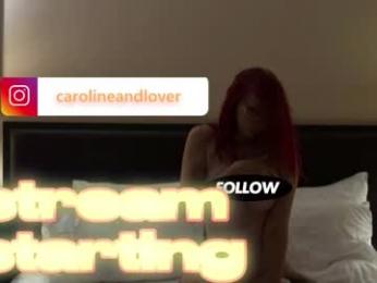 carolineandlover webcam model stream image