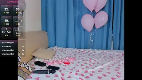 CosmicGleam webcam model stream image