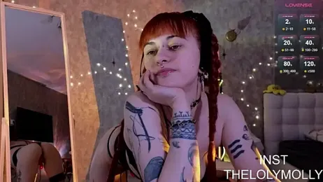 LolyMolli webcam model stream image