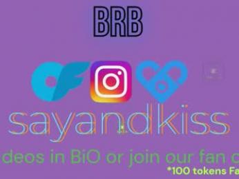 say_and_kiss webcam model stream image