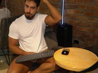 James Axel webcam flirt4free model stream image