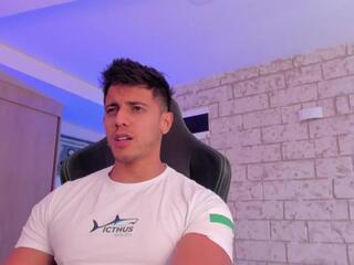 Aston Coleman webcam model stream image