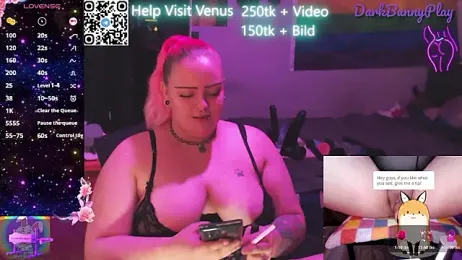 DarkBunnyPlay webcam model stream image