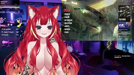 LewdFoxy_VT stripchat stream image